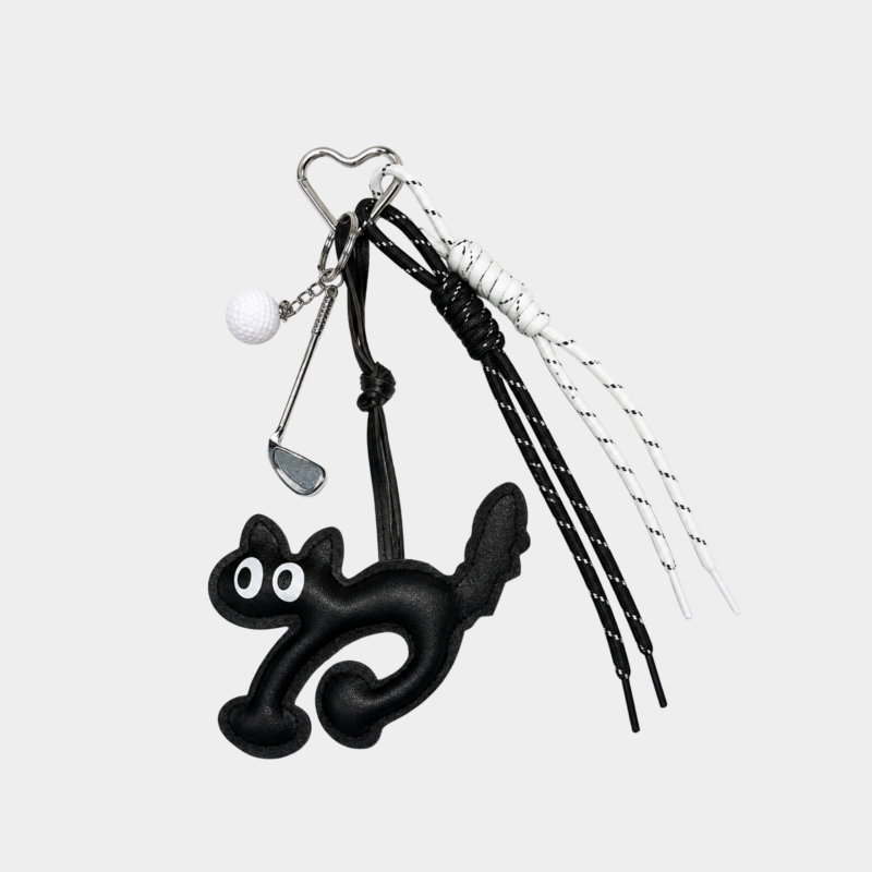 BAG CHARM GATO