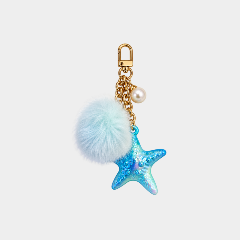 Bag charm aura star